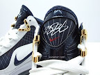 nike air max lebron 7 gr white navy 4 02 Nike Air Max LeBron VII (7)   White/Navy/Gold Sample Actual Photos