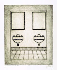 paralysis (series II), 1993, etching (edition of 7), dim. unknown