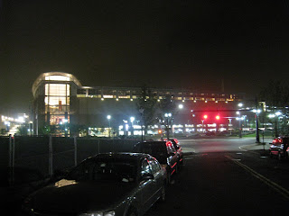 A view of the Convention Center from outside