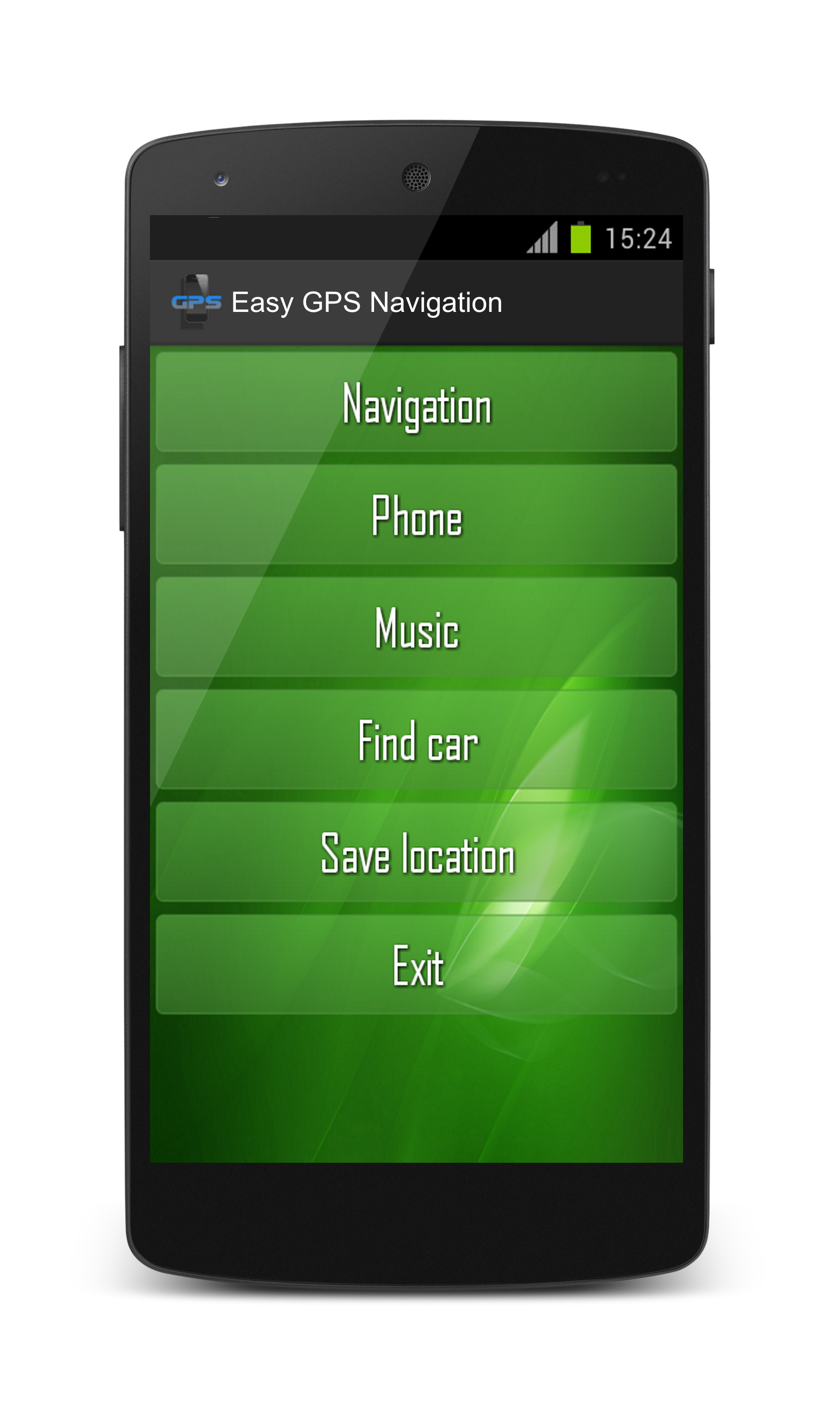 Android application Easy GPS Navigation PRO screenshort