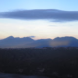 Gunung Batukaru as seen from Gunung Batur (Daniel Quinn, September 2010)