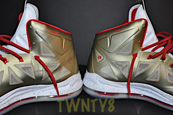 8220Poor Man8217s8221 Championship Gold Nike LeBron X iD by TWNTY8