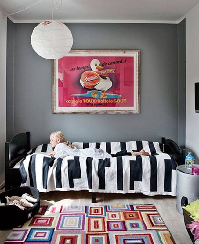Quarto de criança cinza Quarto de criança cinza