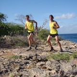 Gerrit en Bart trainen op Curacao