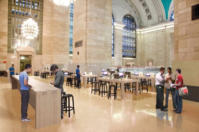 The grand central apple store will open on black friday if not sooner