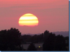 4754Minnesota - Burnsville, MN - Best Western Premier Nicollet Inn - sunset from our room