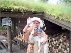 Indian chief in Legoland Indian chief in Legoland