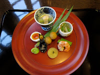 Kaiseki at Gora Kadan. I could take it or leave it. Prefer fucha.