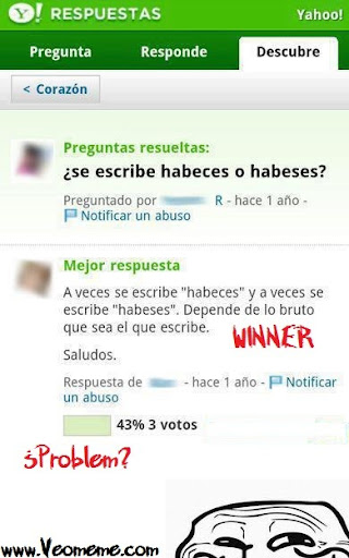 ¿Cómo se escribe, habeces o habeses?