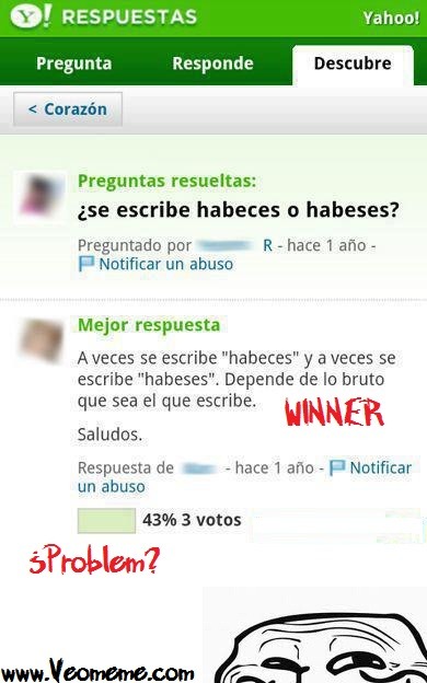 Como se escribe habeces o habeses