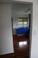Looking through from the old dining room