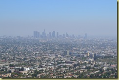 LA through smog from Grifith Obs
