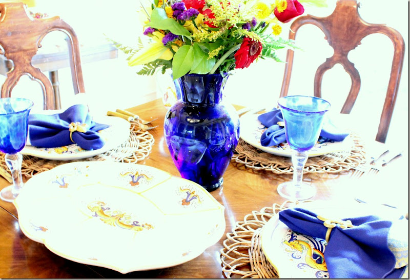 Birthday Flower Tablescape 2012 006