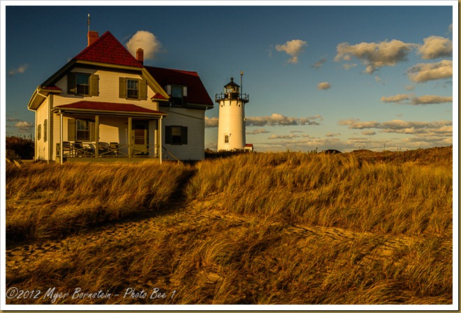 Race Point Light and Keepers House