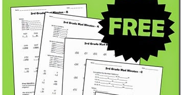 3rd Grade Math Worksheets