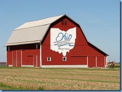 3922 Ohio -btwn Middle Point & Van Wert, OH - Lincoln Highway (County Road 418) - Ohio Bicentennial barn
