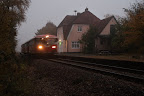 Moorexpress am Worpsweder Bahnhof