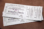 Two press tickets!  One for you and one for me!