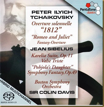 Colin Davis Tchaikovsky Sibelius Pentatone