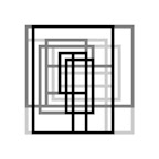 rectangle study 8, 2011, digital c-print (single edition), 40 x 40 in.