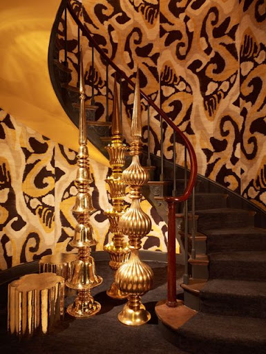 The scale of these finials is amazing. (Rauber + Rauber Interiors)