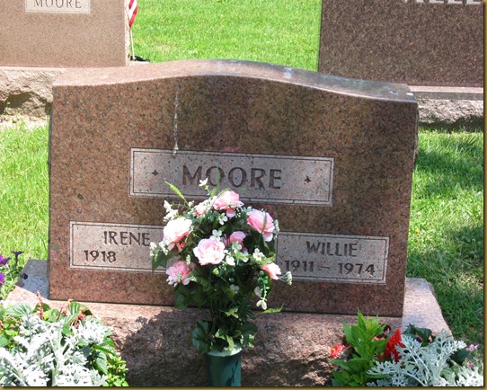 Irene and Willie Moore