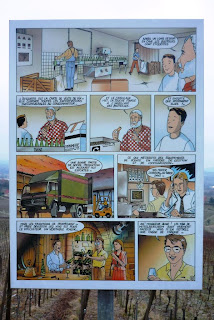 Si par hasard vous aviez envie de faire votre vin vous-même, voilà le mode opératoire en BD. Pour ma part je me contente de le boire