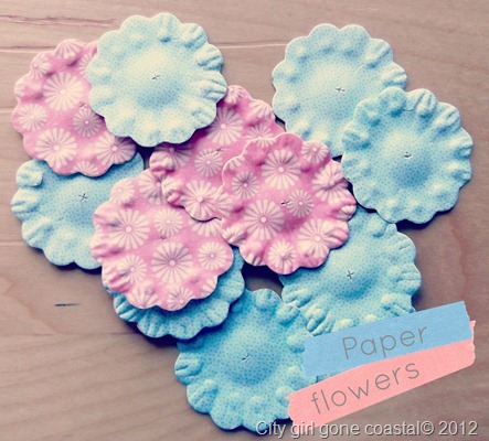 paper flowers