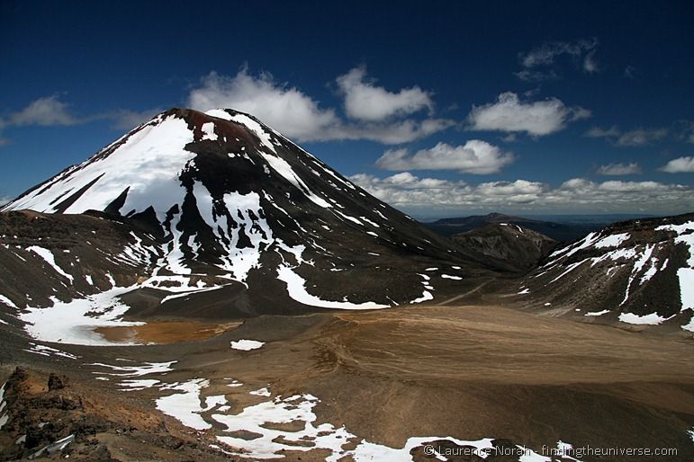 Mount Ngauruhoe and the South Crater Mount Ngauruhoe and the South Crater