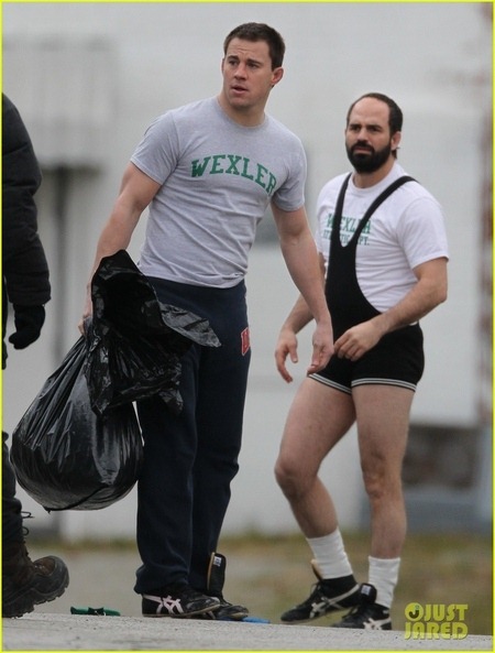Foxcatcher Set Photos with Channing Tatum and Mark Ruffalo 05