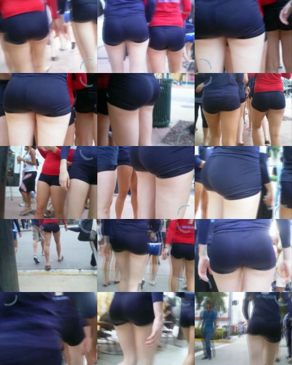 jogadoras de voley gostosinhas de shortinho spandex na rua VOYEUR-jogadoras de voley gostosinhas de shortinho spandex na rua