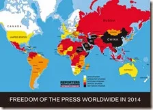 Freedom of the press worldwide 2014