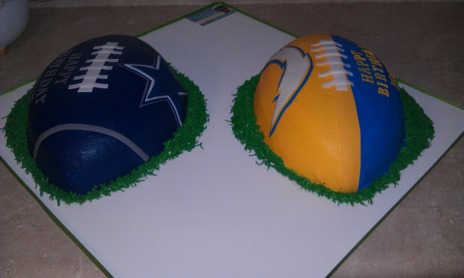 Amanda's Specialty Cakes Dallas Cowboys & San Diego Amanda's Specialty Cakes Dallas Cowboys & San Diego