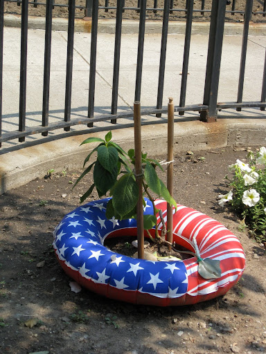 Theme gardens are the third category of the competition. This one is called 