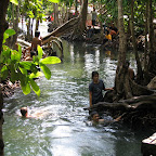 Zwemmen in een rivier