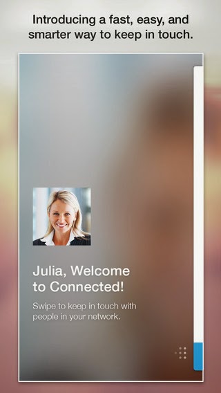 Linkedin Connected Screen 1