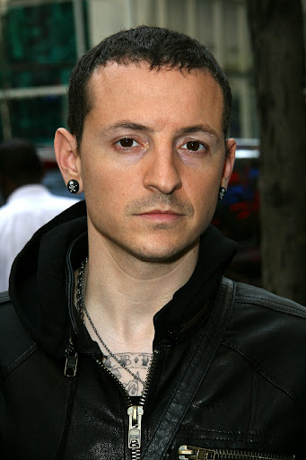 Chester Bennington and Mike