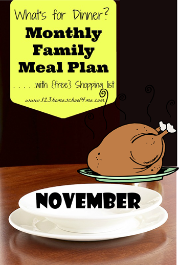 November Family Meal Planner with Free shopping list - easy family meal planner, meal planning printable, monthly meal planning, with lots of yummy recipes for families November Family Meal Planner with Free shopping list - easy family meal planner, meal planning printable, monthly meal planning, with lots of yummy recipes for families