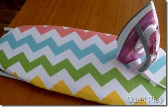 Chevron ironing board cover