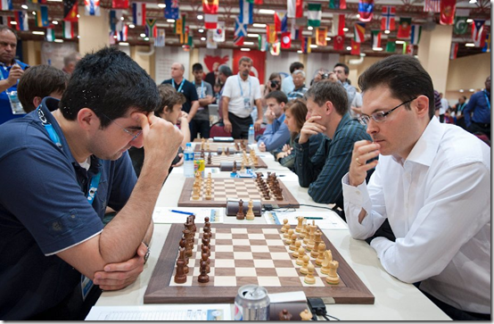 Russia vs Hungary, Round 5, 40th Chess Olympiad 2012, Istanbul, Turkey