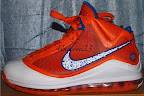 Yet Another Hardwood Classic / New York Knicks Nike LeBron VII nike air max lebron 7 pe hardwood orange 3 01 Yet Another Hardwood Classic / New York Knicks Nike LeBron VII