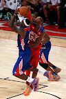 lebron james nba 130217 all star houston 63 game 2013 NBA All Star: LeBron Sets 3 pointer Mark, but West Wins