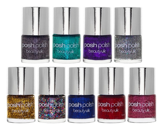 beauty uk special effect glitter collection nail polish preview