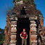 That building was constructed in the 8th century by Chan religious leaders. This was one of the few left standing after the VC used this site as a base during the war inviting the US Airforce to destroy it.