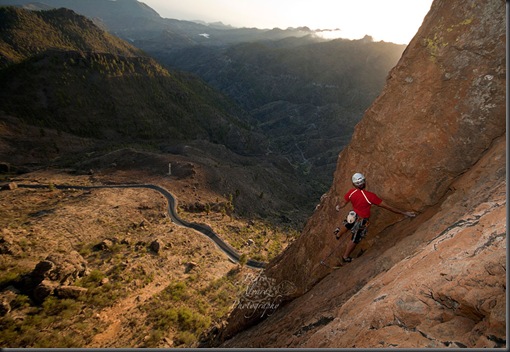 Escalada en ayacata, escalada en canarias