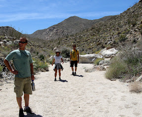 Heading back to the LandCruiser. While this hike was only 6+ miles roundtrip, the deep sand really slowed progress.