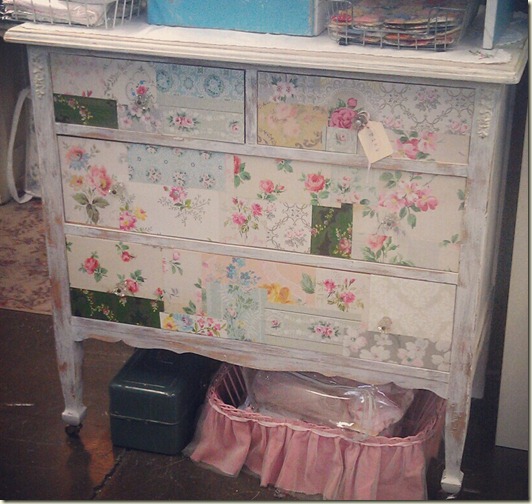 wallpaper dresser