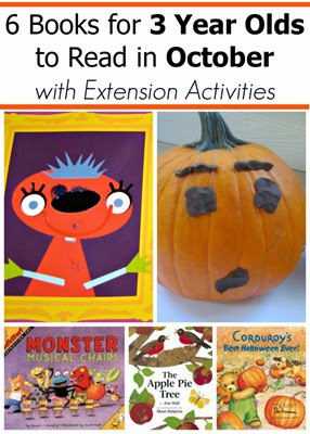 October Book Picks for 2 and 3 year olds with extension activities October Book Picks for 2 and 3 year olds with extension activities
