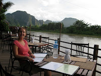 Sundowners in Vang Vieng