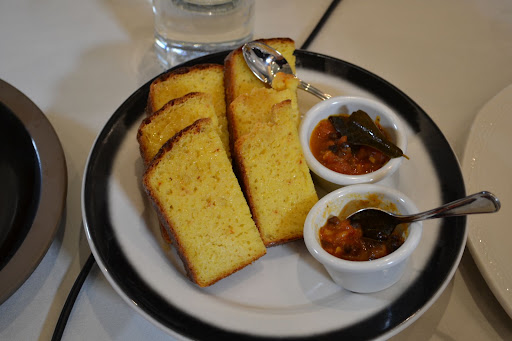 Corn Bread with Tomato Jam Corn Bread with Tomato Jam